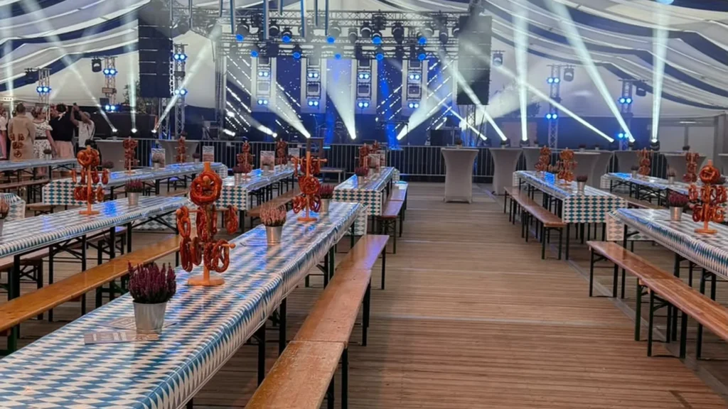 Mitarbeiterfeier im Oktoberfest-Stil als Veranstaltungsreferenz